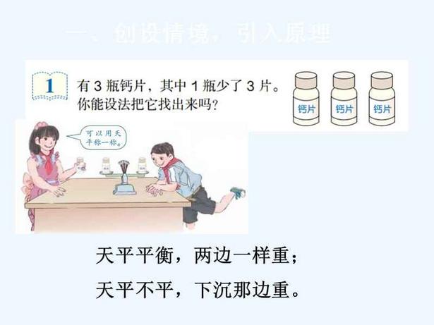 小学数学广角怎样使用天平来找次品01